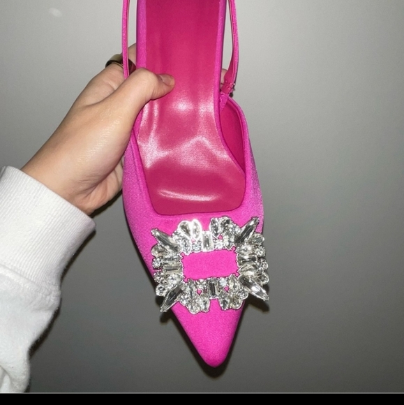 Crystal embellish kitty Heel - Picture 2 of 4